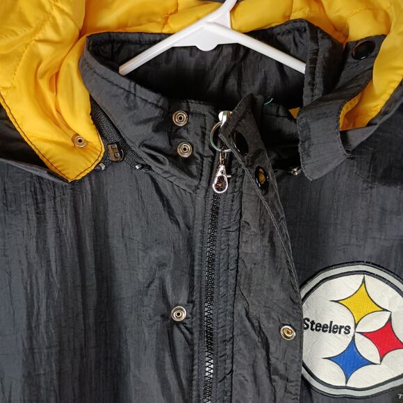 VTG Pittsburgh Steelers NFL Jacket BOYS Large - Picture 8 of 9